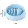 fish-shaped feeder bowl measurements in blue