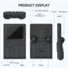 Dimensions and technical specifications of the GB300 game console.