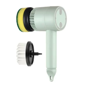 Green variant of electric cleaning brush