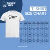 Mythbuy - T-shirt - Size Chart copy