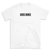 80S NIKE - White T-shirt for Men and Women - Black Quote Text Design - Soft Cotton Graphic Tee - Comfortable Unisex T-Shirt